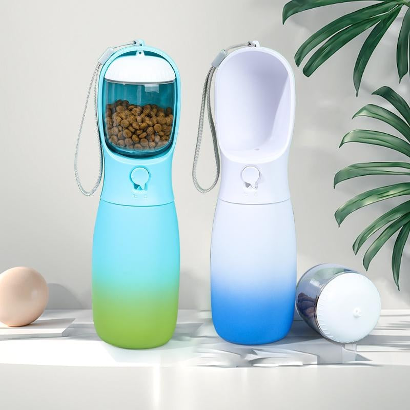 Pet Travel Water Bottle 🐾 Gradient Hydration Kettle – Portable Drinking Bottle for Dogs & Cats