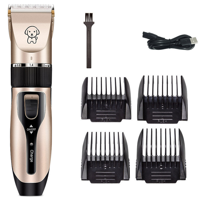 🐾 Pet Hair Clippers – Low-Noise, Rechargeable Electric Trimmer Kit for Dogs & Cats 🐶🐱