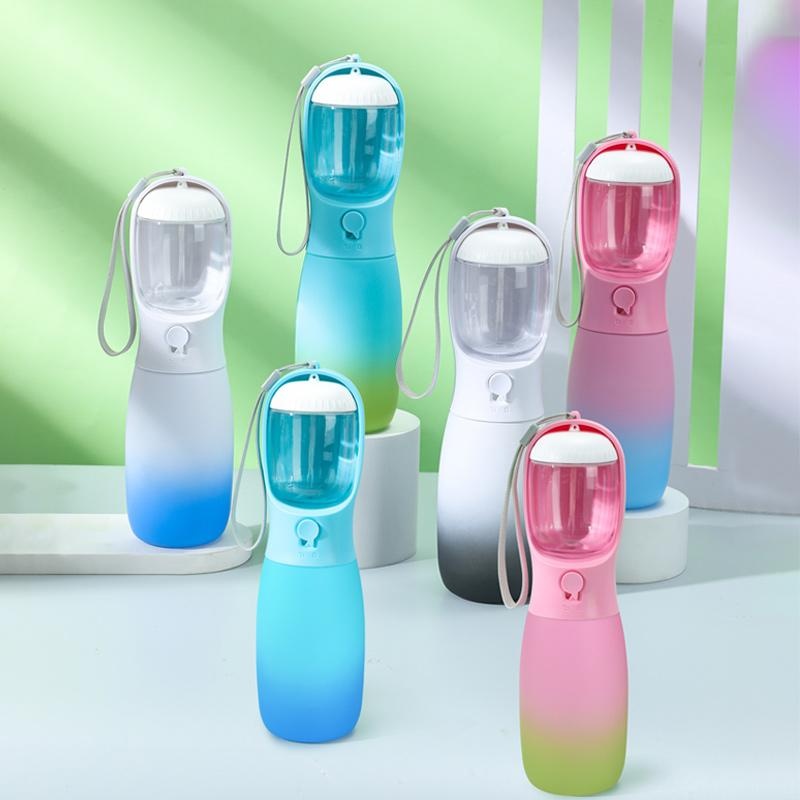 Pet Travel Water Bottle 🐾 Gradient Hydration Kettle – Portable Drinking Bottle for Dogs & Cats