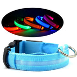 LED Pet Safety Collar 💡🐾 Rechargeable Halo-Style Visibility Collar for Dogs & Cats