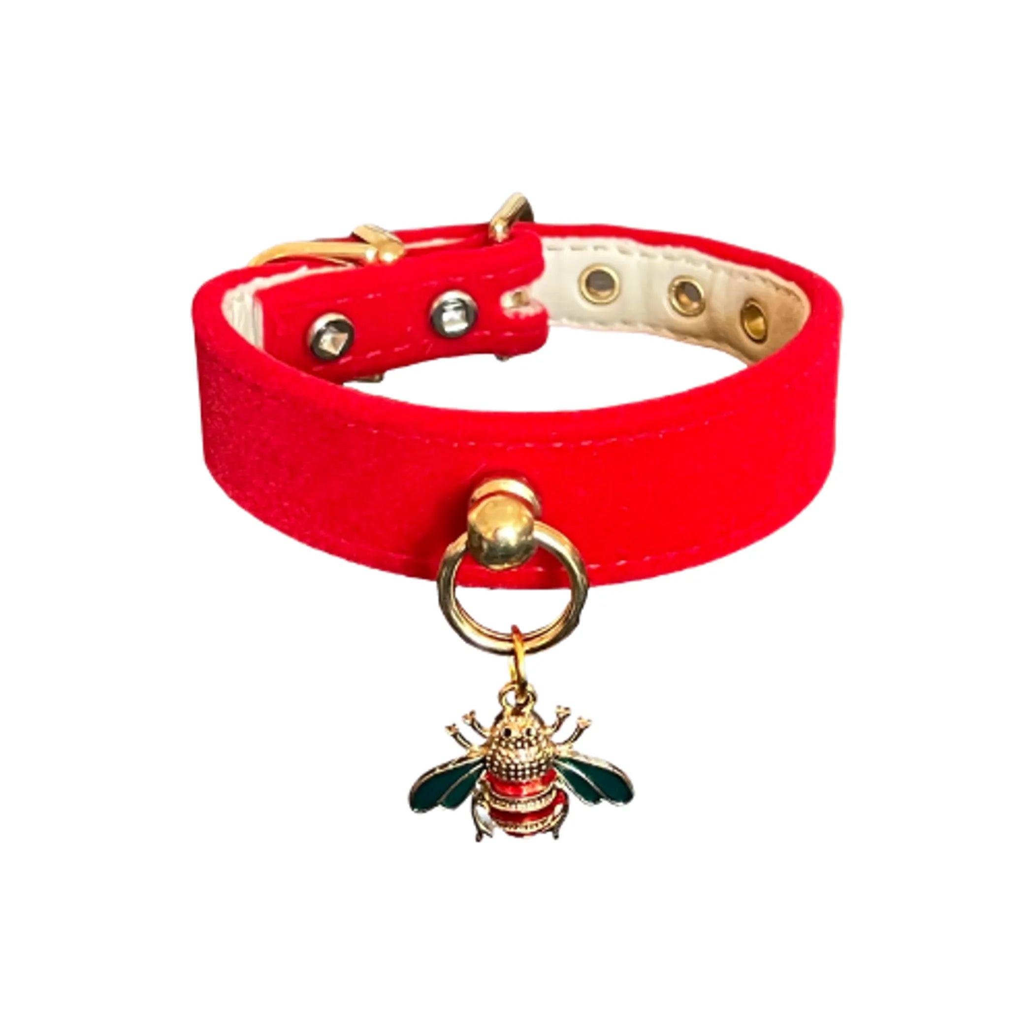 Eco-Friendly Bee Mine Dog Collar - 10" to 20" Sizes