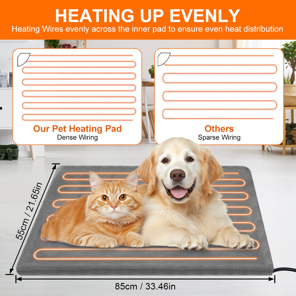 Pet Heating Pad 🐾 Cozy, Safe & Adjustable Warmth for Dogs & Cats