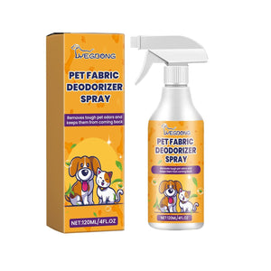 Pet Fabric Deodorizer Spray 🐾 Long-Lasting Freshness for Home & Furniture