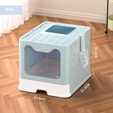 Enclosed Cat Litter Box 🐱 Extra Large with Front Entry, Lid & Scoop