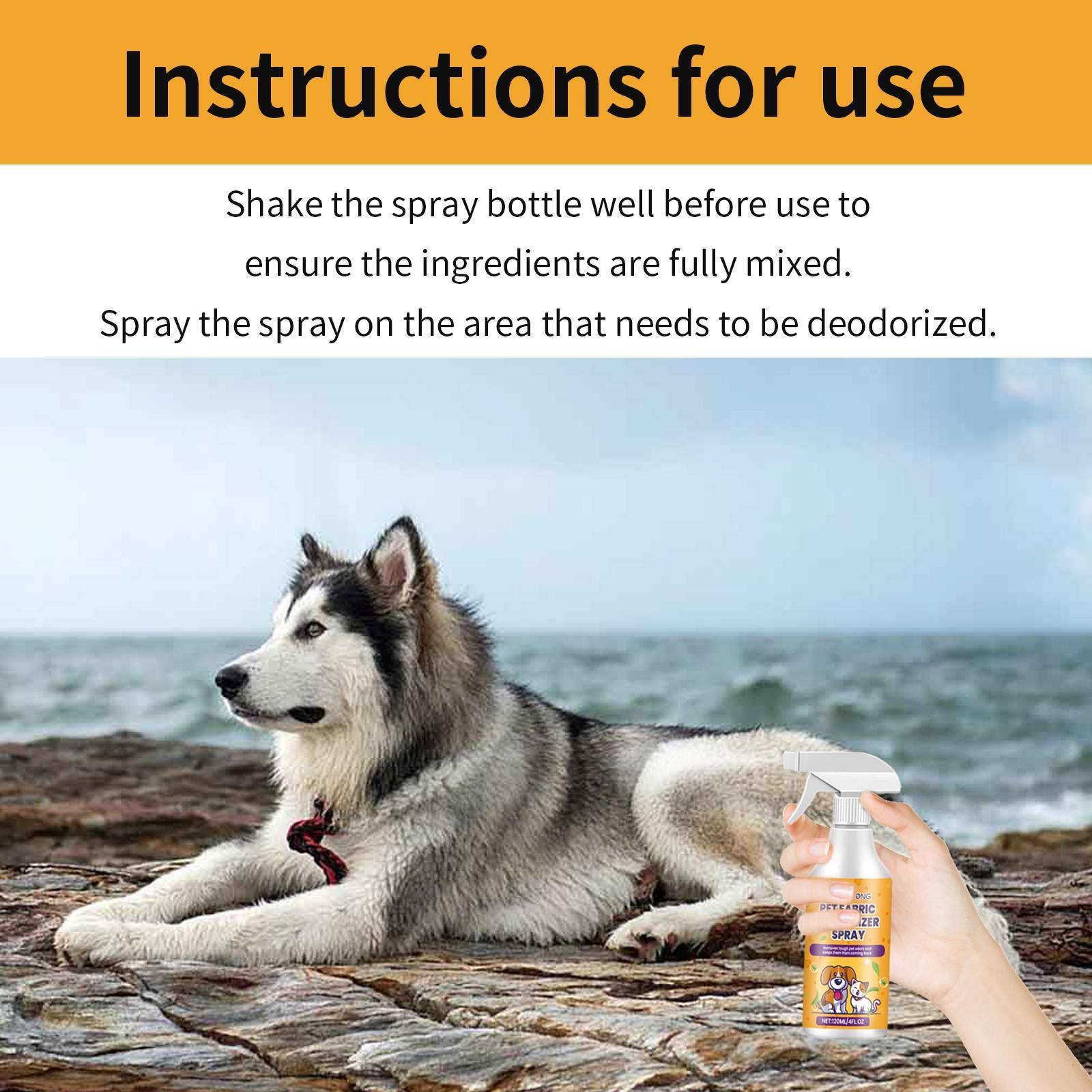Pet Fabric Deodorizer Spray 🐾 Long-Lasting Freshness for Home & Furniture