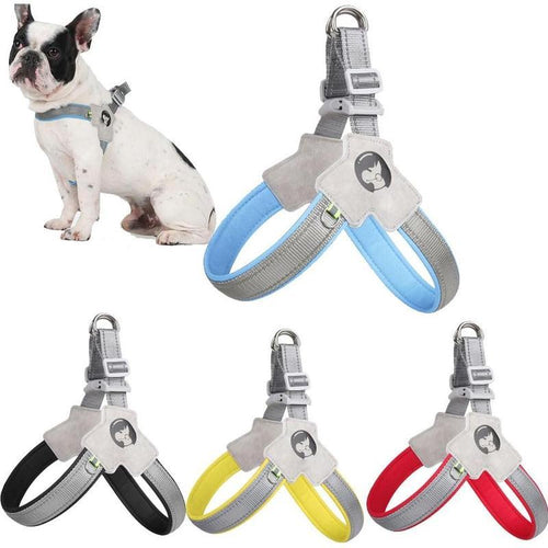 Adjustable Pet Harness & Leash Set 🐾 No-Pull, Reflective & Comfortable for Dogs & Cats