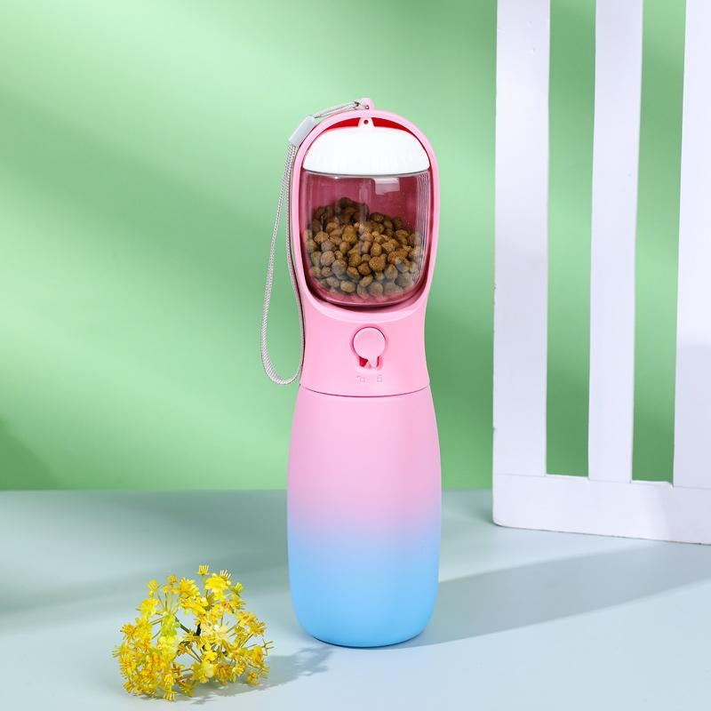 Pet Travel Water Bottle 🐾 Gradient Hydration Kettle – Portable Drinking Bottle for Dogs & Cats