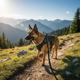 Luxury Pet Harness & Leash Set 🐾 Adjustable Camouflage Nylon for Dogs