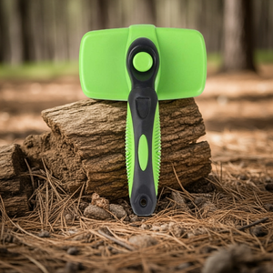 Automatic Retractable Pet Comb 🐕🐈 Self-Cleaning De-Shedding Brush for Dogs & Cats