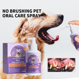 Fresh Breath Pet Dental Spray 🐾 for Dogs & Cats – Plaque & Tartar Care