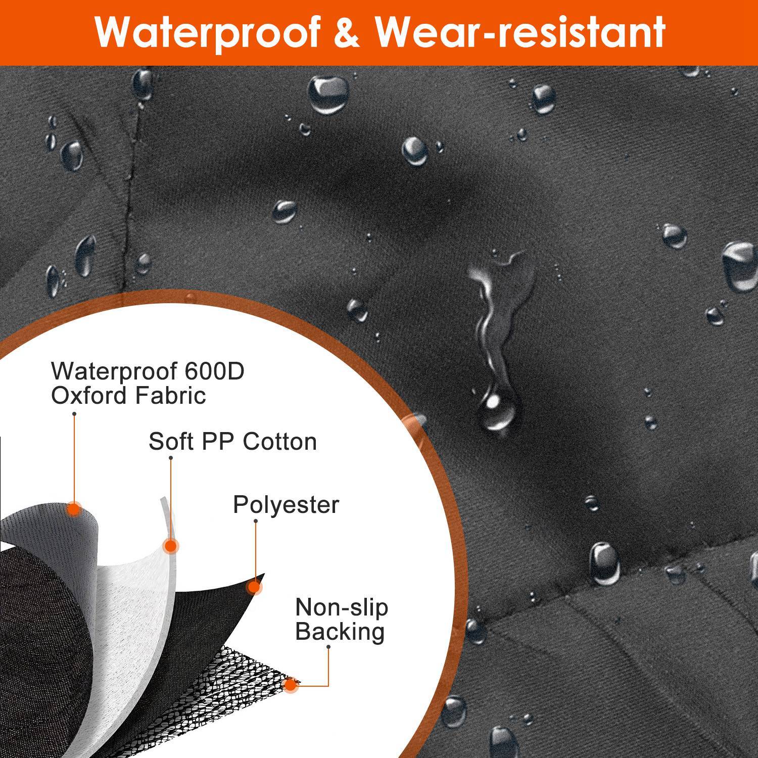 Waterproof Dog Car Seat Cover 🚗🐾 Scratchproof Rear Protector Mat with Seat Belt