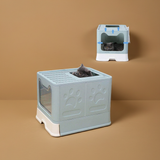 Enclosed Cat Litter Box 🐱 Extra Large with Front Entry, Lid & Scoop